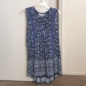 Altar’d State shift dress. Blue.